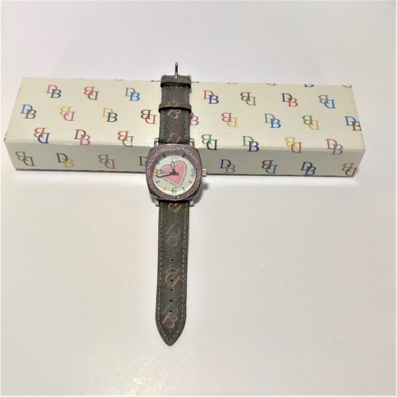 Dooney & Bourke Multicolor Heart Watch